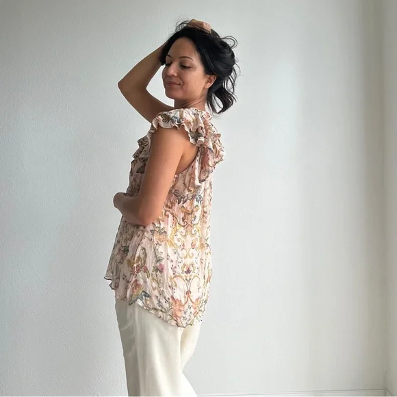 Zimmermann Painted Heart Cascade Tank Top - Picture 6 of 7